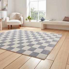 Kék szőnyeg 80x150 cm Baltimore – Think Rugs