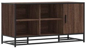 cipőpad barna tölgy 100x40x53,5 cm Gépi fa és fém