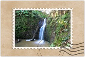 Poszterek 90x60 Szép zuhatag