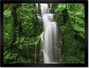 Poszterek keretben 40x30 Vízesés Erdei zuhatag