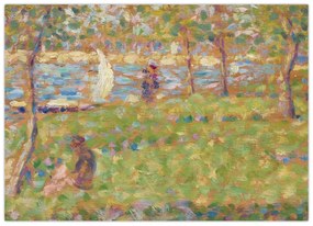 Kép - Georges Seurat, Study for "La Grande Jatte", reprodukciók (70x50 cm)