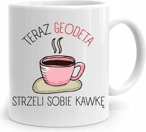 Ajándék Bögre Földmérőnek, fényképes nyomott mintás Kávé