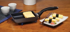 SWISS DIAMOND® gyémánt felületű Tamagoyaki serpenyő 13 x 18 cm indukciós