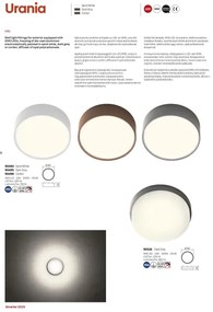 Redo 90516 - LED Kültéri mennyezeti lámpa URANIA LED/10W/230V IP65 antracit