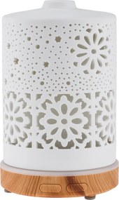 Aroma diffúzor/párásító, fehér/natúr, AMAYA