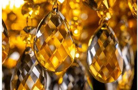 Lámpa Mennyezeti lámpatest NESTO, 5994, AC220-240V, 50/60Hz, 1*E27, max.40W, IP20, átmérő 30 cm, fekete/arany