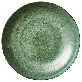 Zöld-fekete kőedény tál ø 40 cm Gastro Black/Green – Bitz