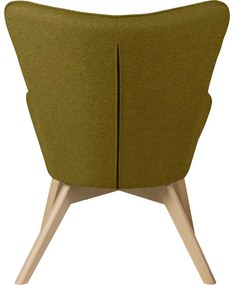 Zöld fotel Niko – Ropez