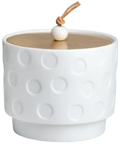 Fehér porcelán doboz BIG DOTS