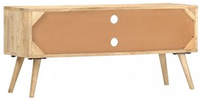 tömör mangófa TV-szekrény 100 x 30 x 45 cm