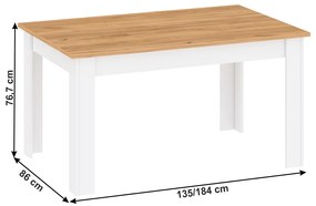Étkezőasztal Lanuelle S (pre 4 osoby). 1017023
