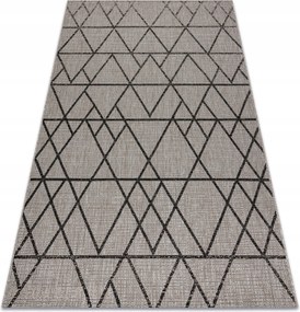 Juta Lapos Szövésű Szőnyeg 60x110 Háromszögek #DEV778