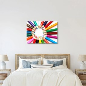 Ceruza képe (üvegen) (70x50 cm)
