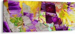 Absztrakció kép - festmény (120x50 cm)