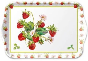 Fresh Strawberries műanyag kistálca 13x21cm