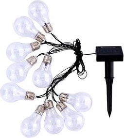 Fényfüzér Grundig 470 CM Napelemes Fehér