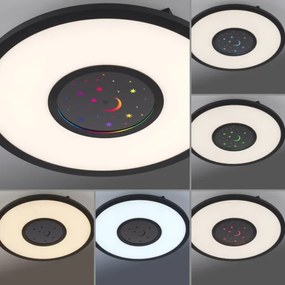 Leuchten Direkt 15572-18 - LED RGBW Dimmelhető lámpa ASTRO LED/17,5W/230V+távirányító