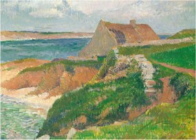 Kép - Henri Moret, The Island of Raguenez, Brittany, reprodukciók (70x50 cm)