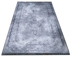 Szürke szőnyeg keleti mintával Szélesség: 80 cm | Hossz: 150 cm