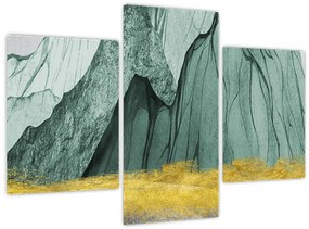Kép - Smaragdhegység N⁰3 (90x60 cm)