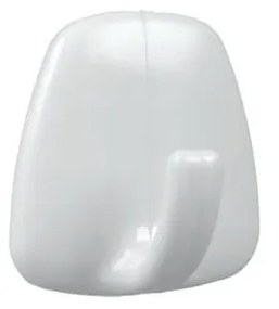 Fehér öntapadós műanyag akasztó szett 4 db-os – Metaltex