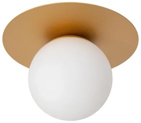 Lucide 79187/01/02 - Mennyezeti lámpa TRICIA 1xE27/15W/230V átm. 25 cm arany