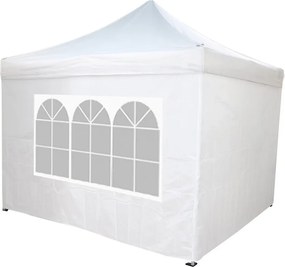 Pavilon ponyva több típusban-2,9x2,9 méteres tető és oldalfal ponyva