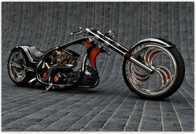Poszterek 200x135 Chopper Motorkerékpár Motor
