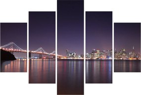 Kilátás San Francisco-ra, California (150x105 cm)