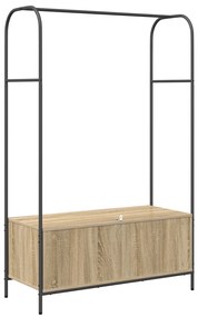Polcos ruhatartó Sonoma tölgy 100x44x160 cm