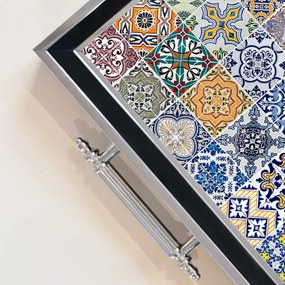 Üveg tálca, 38×24 cm – TPG9894