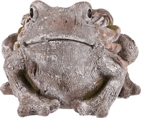 Béka virágtartó, magnézium, szürke