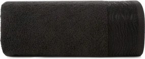 Dafne törölköző 50x90 fekete frottír 500 g/m2