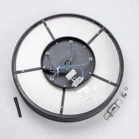 Brilagi - LED kristályos mennyezeti lámpa VELURE 5xE14/40W/230V fekete