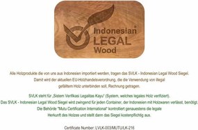 DIVERO® Kerti szék összecsukható 2 db  tíkfa