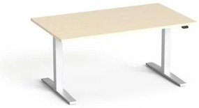 Állítható magasságú íróasztal, 140x80 cm, MAYAH Freedom SV-302, juhar (IBXMA01J)