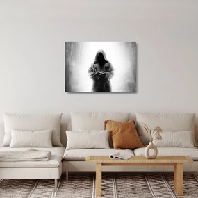 Üveg kép - Egy szerzetes egy kolostorban (70x50 cm)