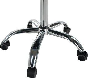 Irodai szék, kék Velvet szövet/króm, KLIAN