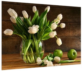 Tulipáok a vázában (70x50 cm)