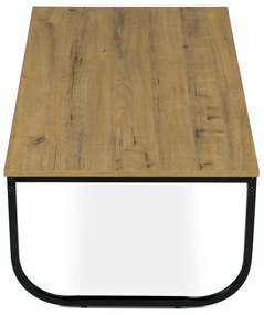 Elegáns konferenciaasztal U-lábakkal, 100 x 60 x40 cm
