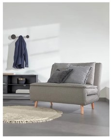 Vianela fekete fém fali fogas, 41 x 10 cm - Kave Home