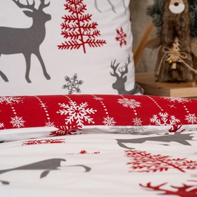 4Home Snow pamut ágyneműhuzat, 140 x 220 cm, 70 x 90 cm