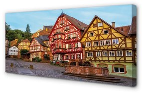 Canvas képek Németország Bajorország Óváros 120x60 cm