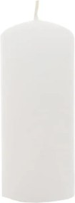 Gyertya fehér sima henger asztalra karácsonyi nád 11 cm