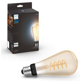 LED Dimmelhető izzó Philips Hue WHITE AMBIANCE ST72 E27/7W/230V 2200-4500K