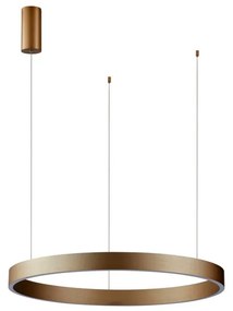 ITALUX 5902854538027 BRASCO Modern Led Függesztett Lámpa Fehér, Arany LED IP20