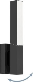 EGLO 900709 UGENTO Modern Kültéri Fali Lámpa Fehér, Fekete LED IP44