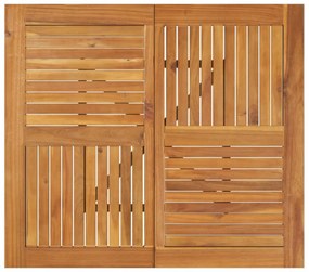 tömör akácfa kerti asztal 85 x 85 x 75 cm