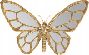 Tükör Pillangó fali dekoráció arany tükör fali dekoráció a nappaliba