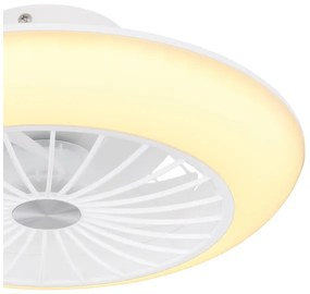 Globo 03632W - LED mennyezeti lámpa ventilátorral LAFEE LED/18W/230V